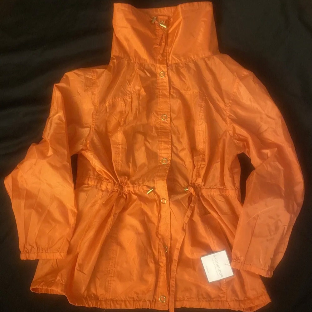 Sag Harbor Shore Thing Polyester Jacket Orange XL